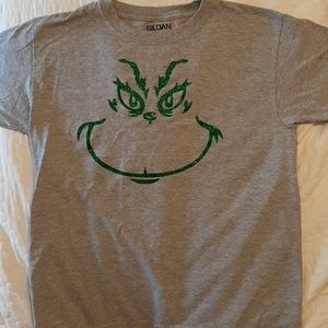 Girls youth large sparkly Grinch tee